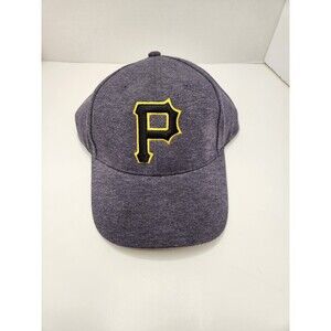 Pittsburgh Pirates Hat Cap Strap Back MLB Baseball Gray Logo